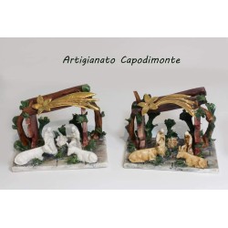 R/05 PRESEPI NATIVITÀ IN PORCELLANA DI CAPODIMONTE