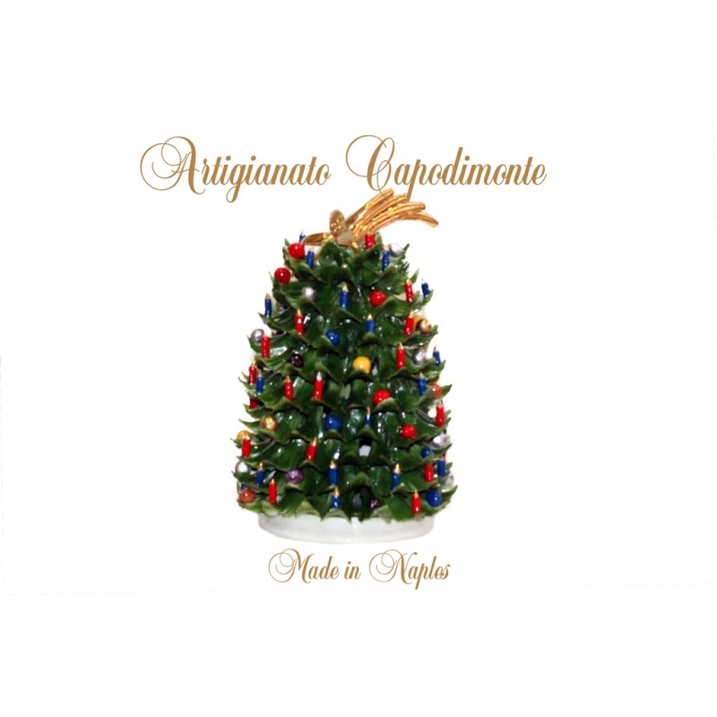 ALBERO DI NATALE 🎄 SU BASE TONDA