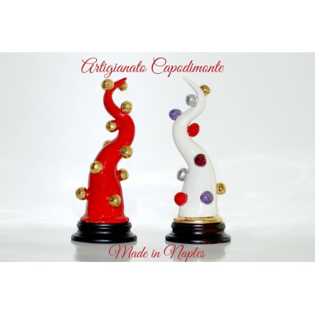 R/22  CORNI  DECORATI  CON PALLINE COLORATE