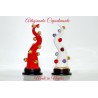 R/22  CORNI  DECORATI  CON PALLINE COLORATE