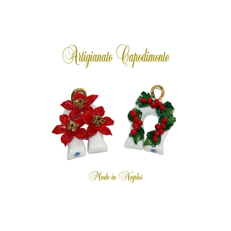 R/32CIANFE CAVALLO PICCOLE  CON DECORAZIONI NATALIZIE