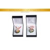 B/02 MEDAGLIONI  CON MINI COMPOSIZIONE FLOREALE