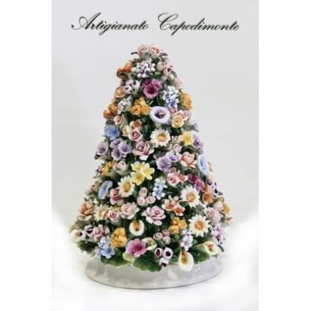 PIRAMIDE MEDIA CON CASCATA DI MICRO FIORELLINI ASSORTITI